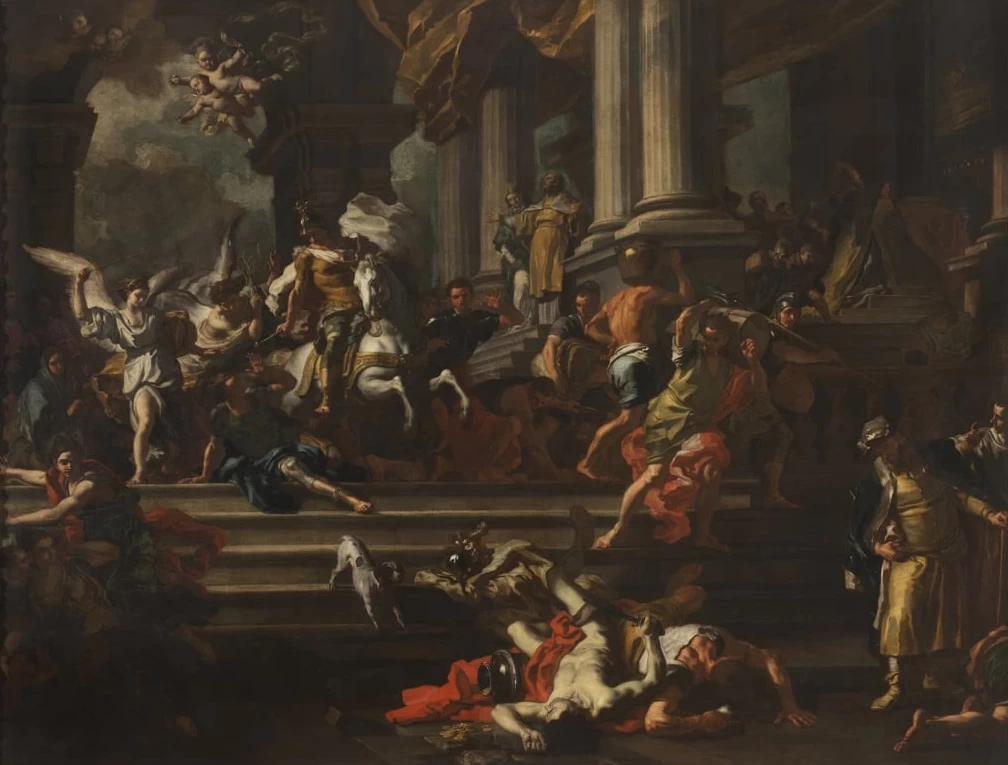 Eliodoro espulso dal Tempio di Gerusalemme - Galleria Sabauda, Torino